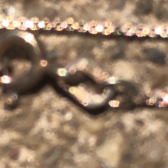 Peridot pave diamonds & sterling silver 9” pendant; marked Italy 925 & ring - Picture 6 of 11